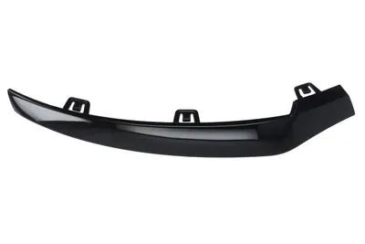 Ornament bara fata dreapta abs, negru lucios potrivit MERCEDES GLC X253 Coupe / SUV 2015-2019