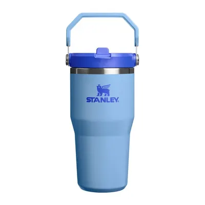 Termos albastru din oțel inoxidabil 600 ml IceFlow™ Flip Straw 2.0 Tumbler Blue Sky – Stanley