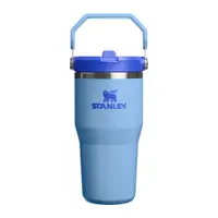 Termos albastru din oțel inoxidabil 600 ml IceFlow™ Flip Straw 2.0 Tumbler Blue Sky – Stanley