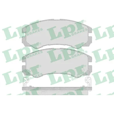 Set placute frana, frana disc LPR 05P658