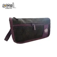 Penar tip etui, urban, 2 fermoare, purple, 22.5x7x12 cm, S-COOL