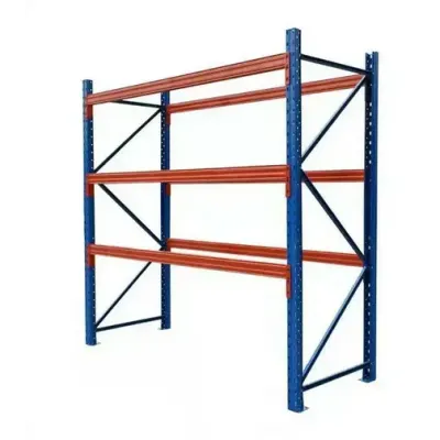 Raft pentru depozitare paleti 2880mm x Adancime 1100mm x Inaltime 5000mm, 3300kg/nivel/12 europaleti
