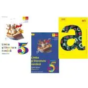 Pachet complet Limba si literatura romana clasa a 5-a. Manual, caiet si cartea de gramatica