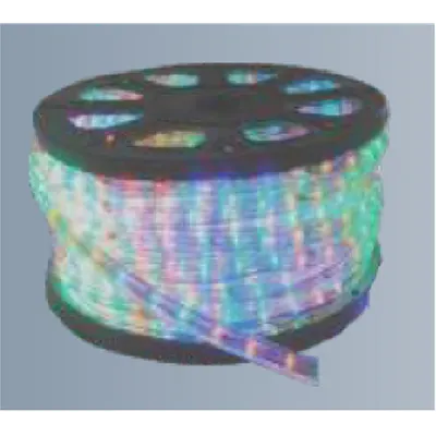 Tub Luminos 2 Canale Multicolore cu Becuri