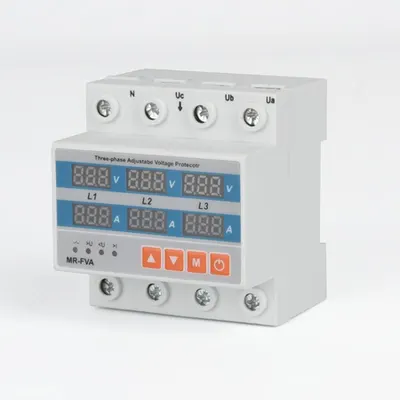 Releu monitorizare digital/reglabil MR-FVA – 4P/63A