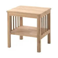Noptieră de copii în culoare naturală din lemn de stejar Forrest – Vipack