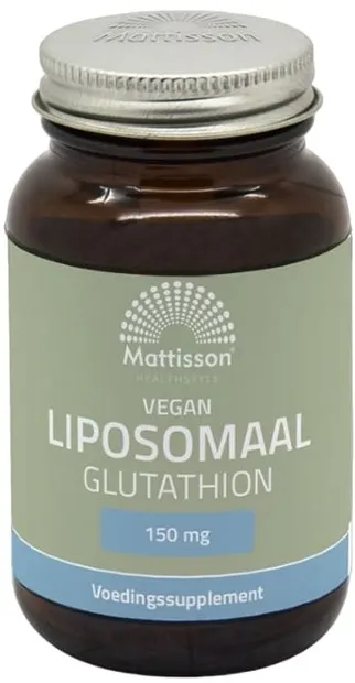 Vegan Liposomal Glutathione, 150 mg, 60 capsule, Mattisson Healthstyle