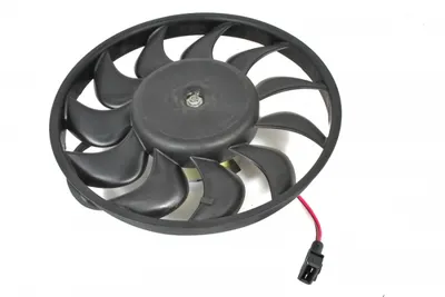 Ventilator radiator Dreapta potrivit VW CALIFORNIA T4 CAMPER, POLO IV, TRANSPORTER T4 1.8-2.8 07.90