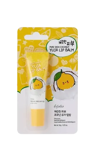 Balsam de buze nutritiv Yuja Pure Skin, 10g, Esfolio