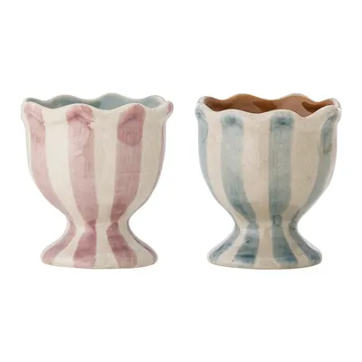 Suporturi de ou 2 buc. din gresie ceramică Willa – Bloomingville