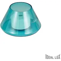 Veioza Fiaccola, 1 LED, 500 Lm, dulie GX53, D:170 mm, H:100 mm, Albastru