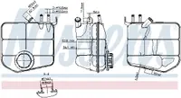Vas expansiune cu capac potrivit FORD CAPRI III, FOCUS I, TOURNEO CONNECT, TRANSIT CONNECT 01.78-12.13