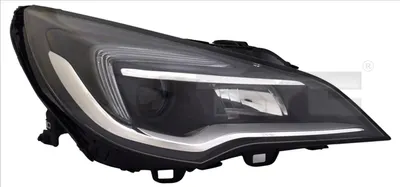 Far Dreapta (H1 H7 LED, electric, cu motor, DRL) potrivit OPEL ASTRA K 06.15