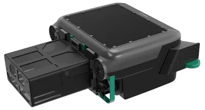 Skimmer pentru piscină Dedal-robot - Lotus, încărcare solară sau DC