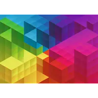 Puzzle 1000 piese - Cubic Gradient