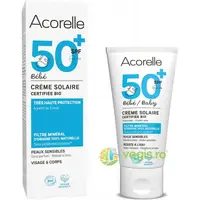 Crema Protectie Solara SPF50 pentru Bebelusi fara Parfum Bio 50ml