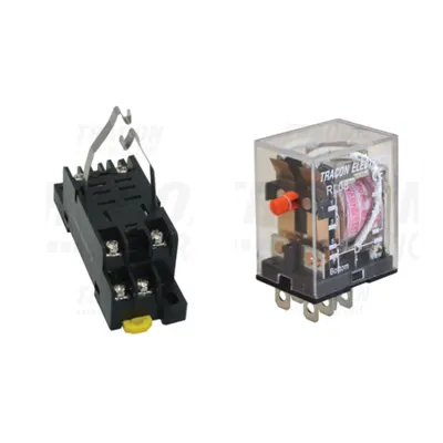Pachet Soclu Releu RSPTF-08A si Releu Miniaturizat RL08 48V AC