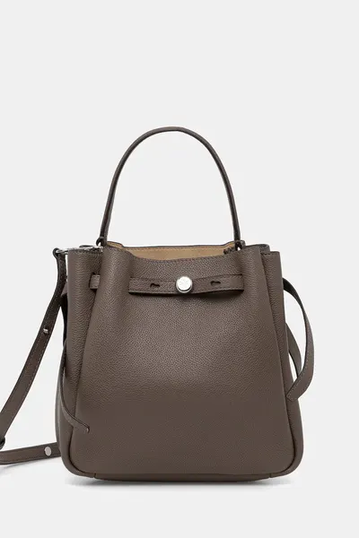 Tory Burch poșetă de piele Romy Bucket