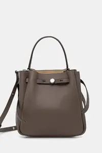 Tory Burch poșetă de piele Romy Bucket