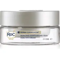 RoC Derm Correxion Dual Eye crema antirid pentru zona ochilor 2 in 1 2x10 ml