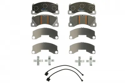 Set placute frana Fata (cu suplimente; cu un tampon de amortizare; pentru vehicule electrice), potrivit AUDI E-TRON GT; PORSCHE TAYCAN, TAYCAN CROSS TURISMO Electric 05.19