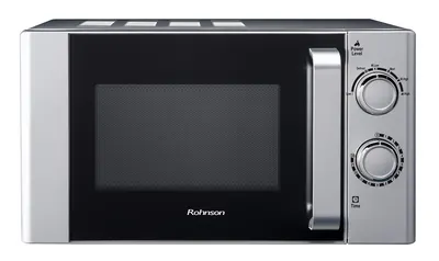 Cuptor cu microunde Rohnson - R-2037, 700W, 20 l, argentiu