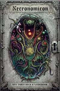 Necronomicon Tiny Tarot Deck (78 Cards and Guidebook)