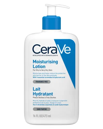 Lotiune hidratanta fata si corp pentru piele uscata si foarte uscata, CeraVe | 473 ml