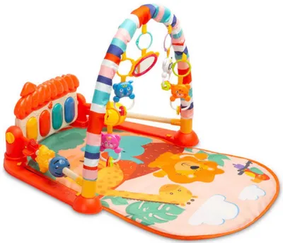 Saltea de activități pentru bebeluși Caretero Toyz - Zoo Mat Range