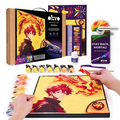 Set creativ - Manga - Argila usoara