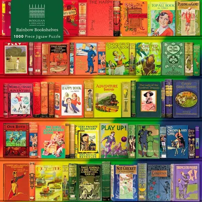 Puzzle Flame Tree din 1000 piese - O comoară colorată de cărți la Biblioteca Bodleiană
