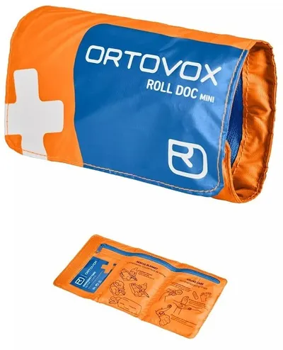Trusă de prim ajutor Ortovox - Roll Doc Mini, portocaliu