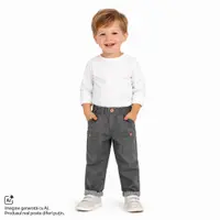 Pantaloni copii Chicco, Gri, 01377-70MFCO