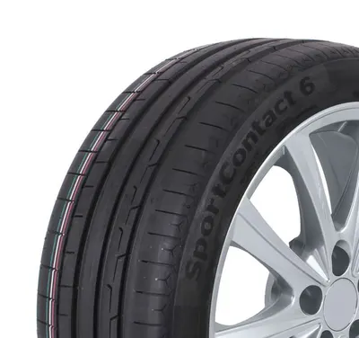 Anvelopa SportContact 6, CONTINENTAL, Vara XL, T0, etichete: clasa eficienta combustibil - C; aderenta teren umed - A
