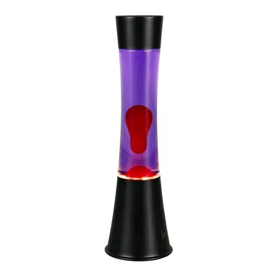 Lava lamp neagră LED (înălțime 39,5 cm) Etna – Reality