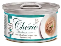 Cherie Adult Cat Grain Free Fulgi de Ton in Sos de Legume