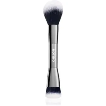 Notino Dual-End Complexion Brush 420 pensula pentru aplicarea pudrei fata-verso