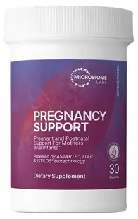 Pregnancy Support Пробиотик, 30 capsule, Microbiome Labs