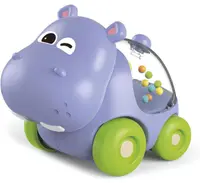 Jucărie educativă 2 în 1 Lisciani Giochi Carotina Baby - Hipopotam cu cărți de memorie