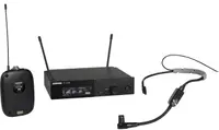 Sistem de microfon wireless Shure - SLXD14E/SM35-G59, negru