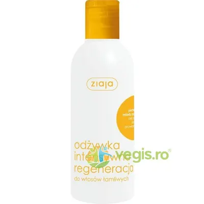 Balsam Regenerare Intensiva Cu Miere Pentru Par Fragil - Fara Clatire 200ml