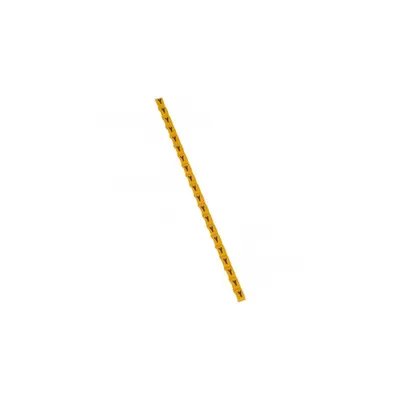 Eticheta Duplix - negru capital letter on yellow backgrotund - ''Y''