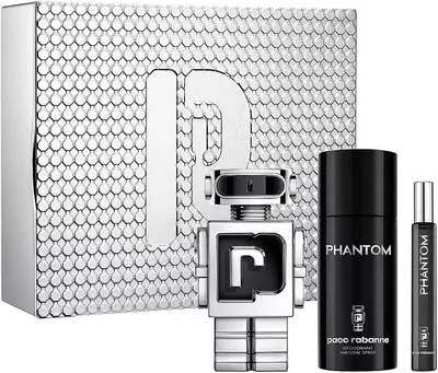 Paco Rabanne Set Phantom - Apă de toaletă, 100 și 10 ml + Deodorant, 150 ml
