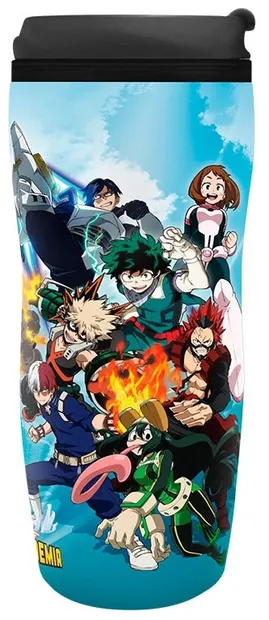 Cană de călătorie ABYstyle Animation: My Hero Academia - Heroes vs Villains