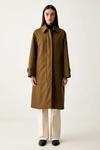 A.P.C. palton pentru femei cu lână mac colette