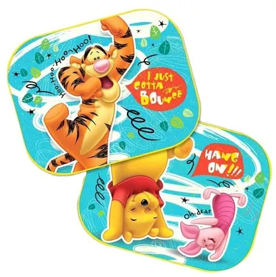 Parasolar auto Freeon - Winnie the Pooh, 44 х 35 cm, 2 buc