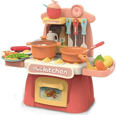 Raya Toys - Mini bucătărie, coral