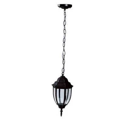 Lampa Gradina Corint B Negru 1XE27 60W IP44