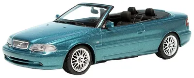 Model de colecție MINICHAMPS Modern: Mașini - Volvo C 70 Cabriolet (1998) (Blue Metallic) (940171731)