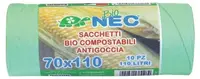 Pungi biodegradabile pentru gunoi Marisa - 110 l, 10 bucăți
